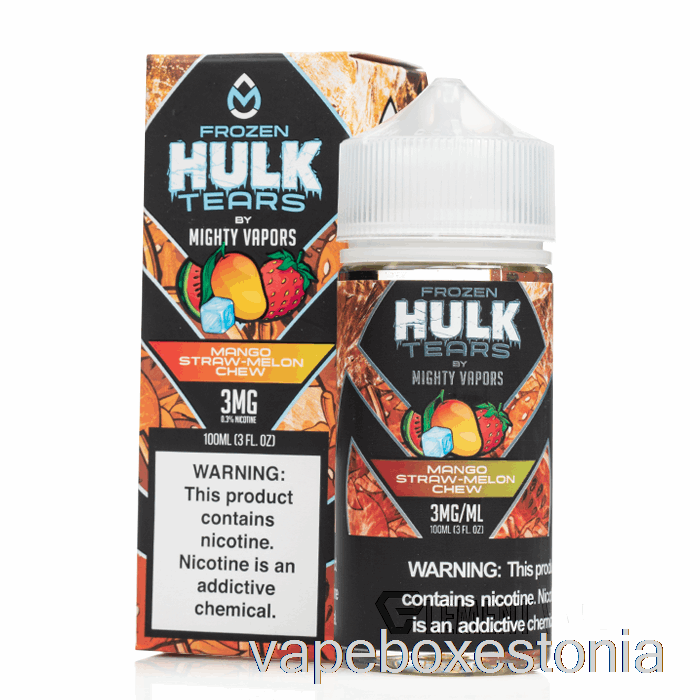 Vape Box Estonia Külmutatud Mango õled Meloni Närimine - Hulk Pisarad - 100ml 0mg